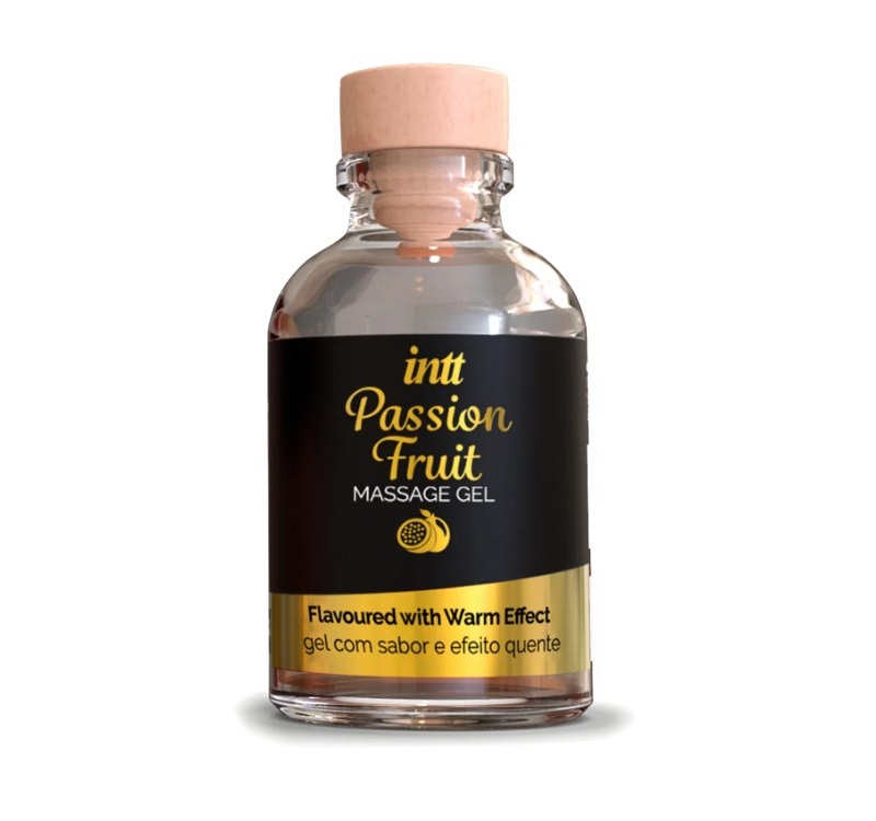 Массажный гель с ароматом маракуйи INTT Passion Fruit 30мл - фото - 2