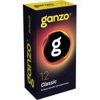 ПРЕЗЕРВАТИВЫ GANZO CLASSIC №12 BLACK EDITION (классические с обильной смазкой) - фото - 1