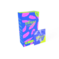 ПРЕЗЕРВАТИВЫ EXPERT LIGHTS XXL № 15 (УЛЬТРАТОНКИЕ УВЕЛИЧЕННОГО РАЗМЕРА) NEW, 15 штук - фото - 1