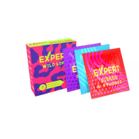 ПРЕЗЕРВАТИВЫ EXPERT WILD LOVE № 3 (РЕБРИСТЫЙ, ТОЧЕЧНЫЙ, РЕБРИСТО-ТОЧЕЧНЫЙ) NEW, 3 штуки - фото - 1