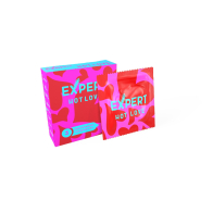 ПРЕЗЕРВАТИВЫ EXPERT HOT LOVE № 3 (С РАЗОГРЕВАЮЩИМ ЭФФЕКТОМ), NEW 3 штуки - фото - 1