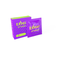 ПРЕЗЕРВАТИВЫ EXPERT STUDDED № 3 (ОБЛЕГАЮЩИЕ, ТОЧЕЧНЫЕ) NEW, 3 штуки - фото - 1