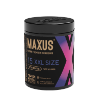 ПРЕЗЕРВАТИВЫ MAXUS XXL № 15 X-EDITION (гладкие, увеличенные) в кейсе - фото - 1