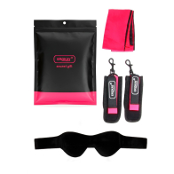 КОМПЛЕКТ (маска, наручники, повязка) - фото - 1