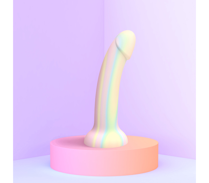 Гипоаллергенный упругий дилдо из силикона DILDOLLS, Франция (раб.часть – 16*3.5) - фото - 4