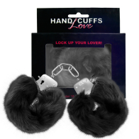 Меховые наручники Love - фото - 1