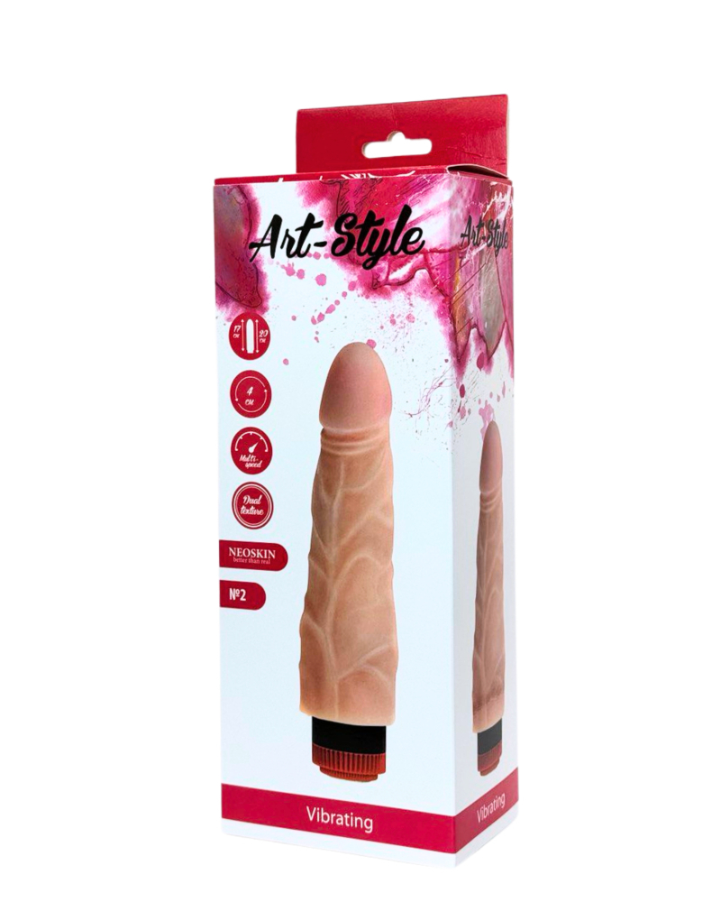 Вибратор ART-Style №2 - фото - 2