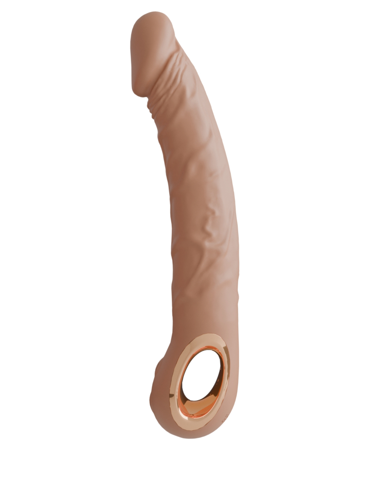 Перезаряжаемый реалистичный вибратор Deep Vibes Relax Flesh - фото - 6