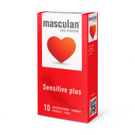 Презервативы Masculan Sensitive Plus Нежные, 10 шт - фото - 1