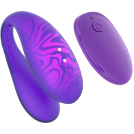 Парный вибромассажер TWIN+,Purple с пультом дистанционного управления и управлением через приложение - фото - 3