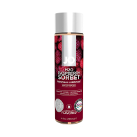 Вкусовой персональный гель "Малиновый сорбет" / JO Flavored Raspberry Sorbet 4oz - 120 мл - фото - 2