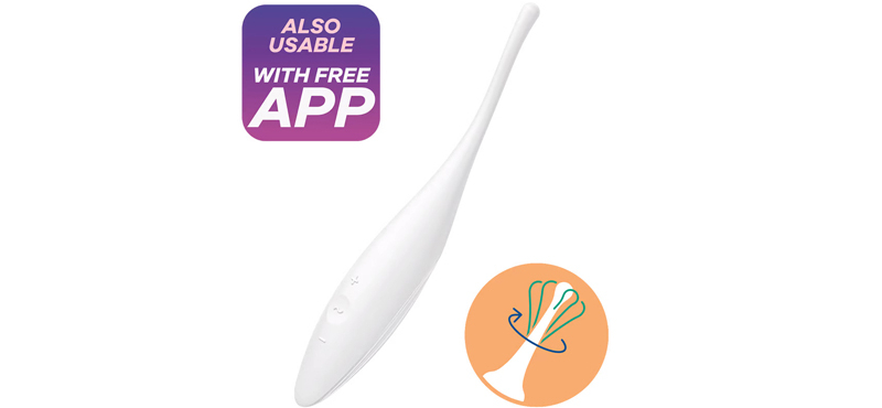 Satisfyer Twirling Joy, клиторальная 