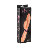 Вибратор Indeep Gina Beige - фото - 4