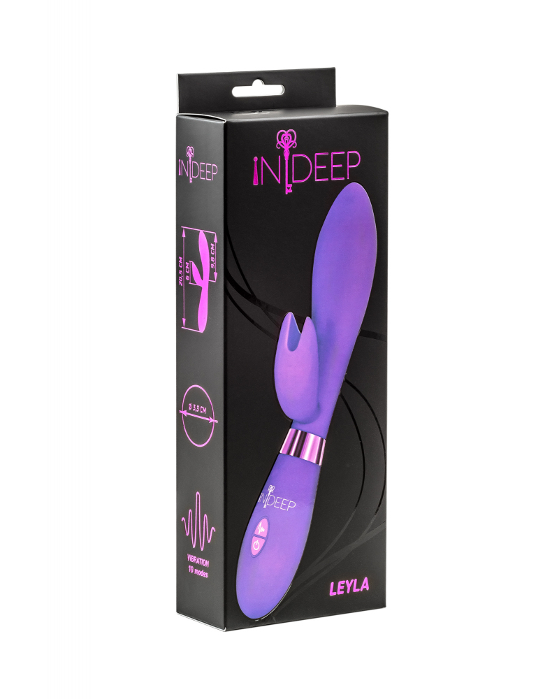 Вибратор Indeep Leyla Purple - фото - 4