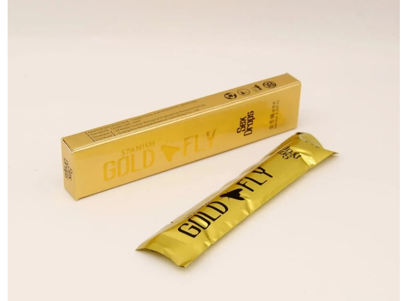 Женское/мужское возбуждающее средство в саше SpanishGoldFly, 5 мл - фото - 2