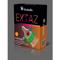 Презерватив латексный Exstaz Торнадо (усы и шары) 1 штука - фото - 1