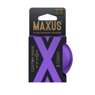 ПРЕЗЕРВАТИВЫ MAXUS CUSTOM MADE 60 № 3 X-EDITION (гладкие, увеличенные) в кейсе - фото - 1