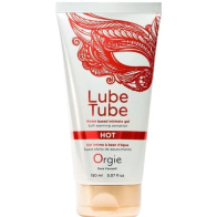 Лубрикант на водной основе Orgie Lube Tube Hot, 150 мл, с согревающим эффектом, без запаха - фото - 1