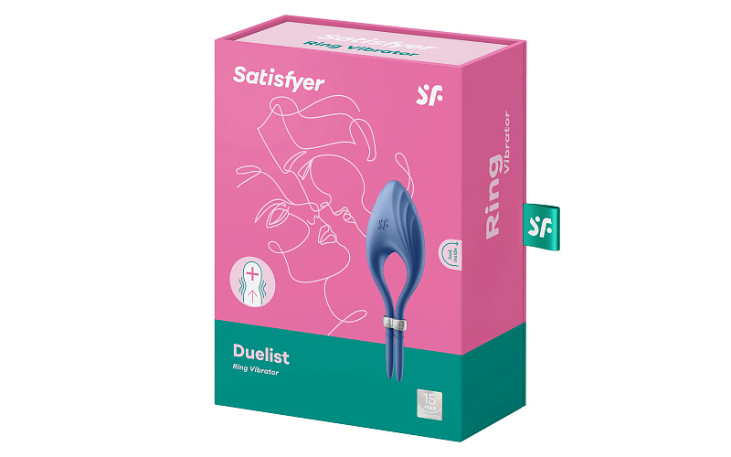 Виброкольцо на пенис Satisfyer Duelist - фото - 1