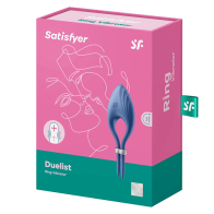 Виброкольцо на пенис Satisfyer Duelist - фото - 1