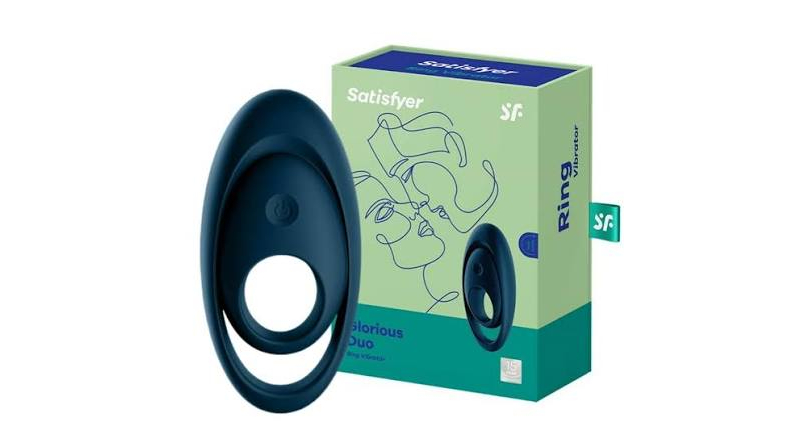 Satisfyer glorious duo эрекционное кольцо с вибрацией - фото - 1