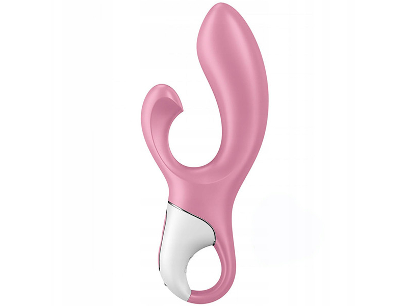 Вибратор-кролик Satisfyer Air Pump Bunny 2 Light Red - фото - 1