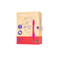 Гибкий вибратор с фиксацией формы Satisfyer Elastic Joy, красный - фото - 1