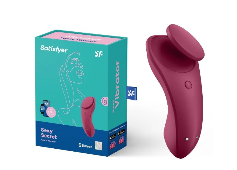 Вибромассажер в трусики SEXY SECRET Satisfyer БЕСШУМНЫЙ - фото - 1