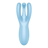 Satisfyer Threesome 4 - вибростимулятор с 3-мя моторчиками и мобильным управлением - фото - 1