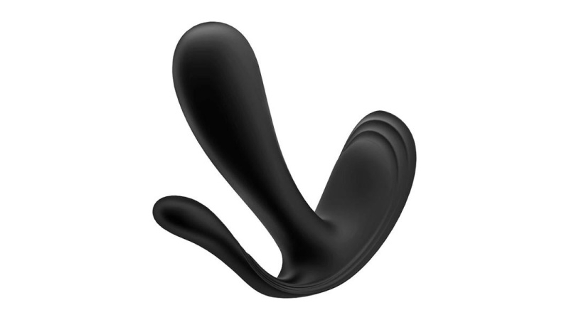 Satisfyer Top Secret + - вибратор с анальным стимулятором для скрытого ношения - фото - 1