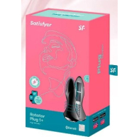 Satisfyer Rotator Plug 1+ black анальный вибростимулятор с функцией управления приложением - фото - 1