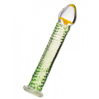 Нереалистичный фаллоимитатор Sexus Glass стекло прозрачный 16,5 см - фото - 1