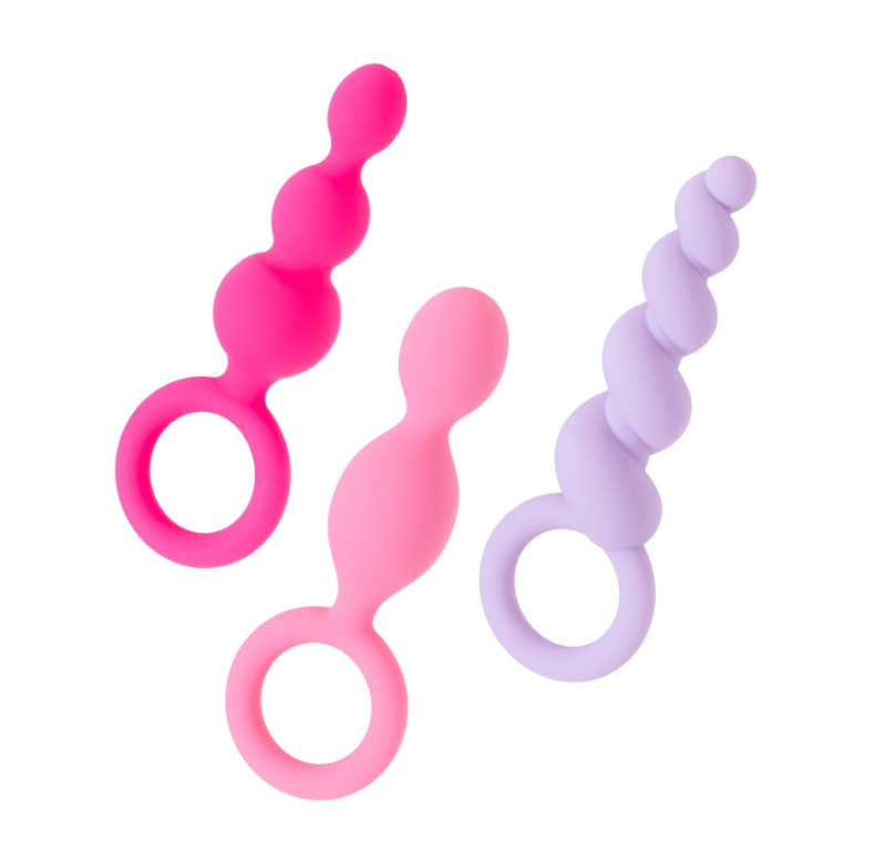 Satisfyer Booty Call, красный/розовый/пурпурный - фото - 4