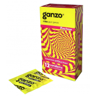 Презервативы "Ganzo Extaze" (ребристые с точками) 12 шт - фото - 3