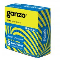 Презервативы "Ganzo Classic" (классические) 3 шт - фото - 2