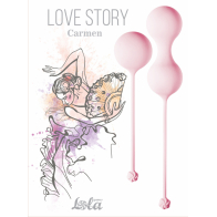 Набор вагинальных шариков "Love Story Carmen" розовый - фото - 3