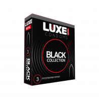 Презервативы "Luxe" "Black collection" черного цвета - фото - 2