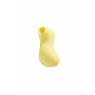 Клиторальный стимулятор вакуумный "Ducky" желтый, USB-зарядка - фото - 3