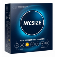 Презервативы "MY.SIZE" размер 53 (ширина 53 мм) №3 - фото - 2