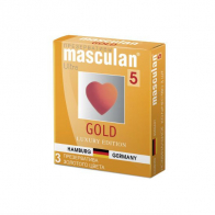 Презервативы "Masculan ultra type 5" тонкие, золотистые №3 - фото - 3