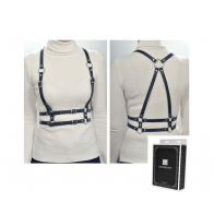 Портупея "Sitabella-36" черная, кожа р. М/XL - фото - 1