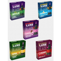 Презерватив игровой "Luxe Black Ultimate" черного цвета с ароматом в ассортименте - фото - 4