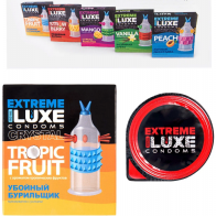 Презерватив игровой "Luxe Extreme" в ассортименте с ароматом №1 - фото - 5