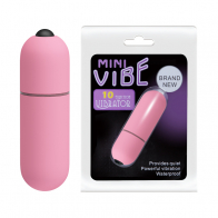 Розовая компактная вибропуля Baile Mini Vibe - фото - 3