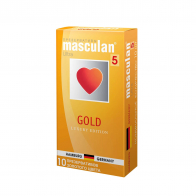 Презервативы Masculan тонкие, золото 10 шт - фото - 1