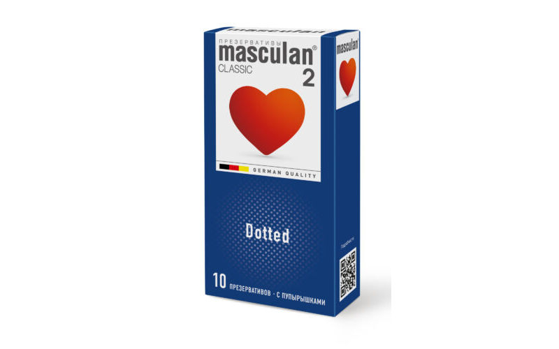 Презервативы Masculan Classic 2, 10 шт. С пупырышками - фото - 1