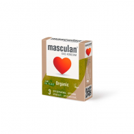 Презервативы Masculan Organic, 3 шт. Экологически чистые - фото - 1