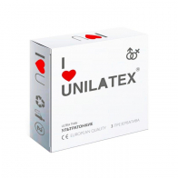 Unilatex Ultrathin презервативы ультратонкие №3 - фото - 1