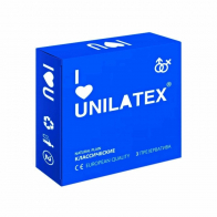 Unilatex Natural Plain презервативы гладкие №3 - фото - 1