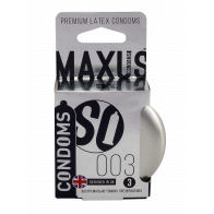 Презервативы Экстремально тонкие MAXUS 003 №3 - фото - 1